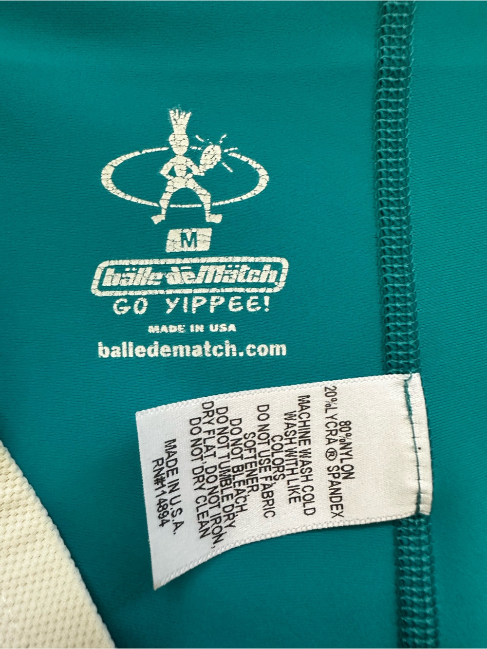 White Mint-Trim Athletic Skort - Women’s M - Picture 4 of 5